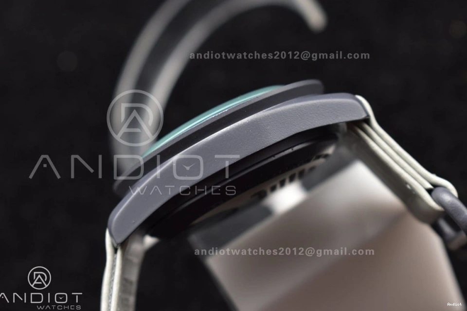 Moonwatch Mercury Strap Mission Omega on Nylon Quartz Swatch to Bioceramic x 0317